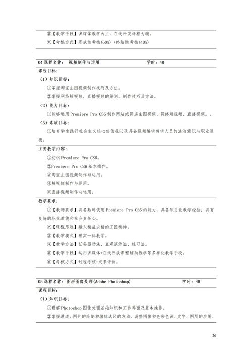 电子商务专业生工作计划